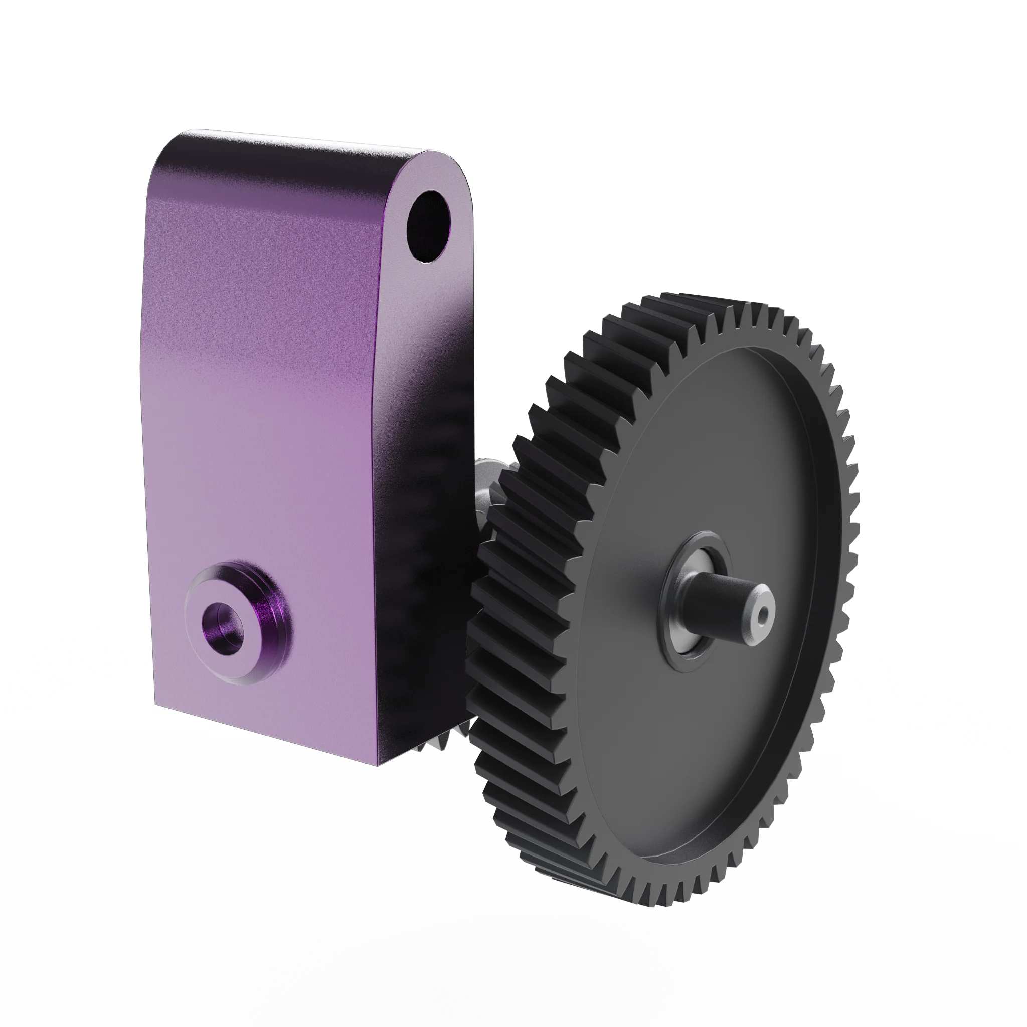Bastion Coated Extruder Gears for Bambu Lab X1C, X1E, P1P & P1S - Image 3